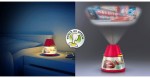 Philips Disney "Cars" LED projektors un nakts gaismiņa, sarkana