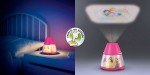 Philips Disney "Princess" LED projektors un nakts gaismiņa, rozā